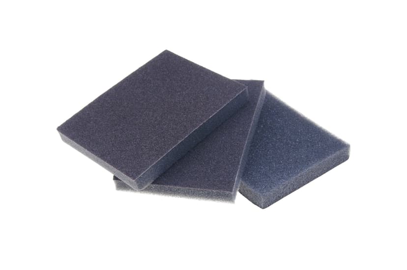 Mastercraft 3-in x 4-in x 1-in Sanding Pads, 80-Grit, 3-pk