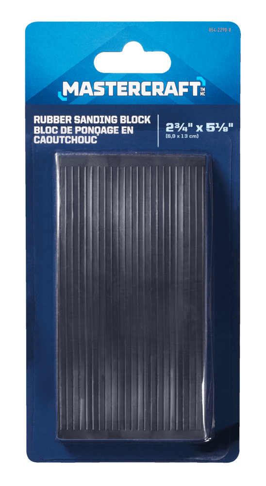Mastercraft 2-5/8-in x 4-3/4-in Rubber Sanding Block