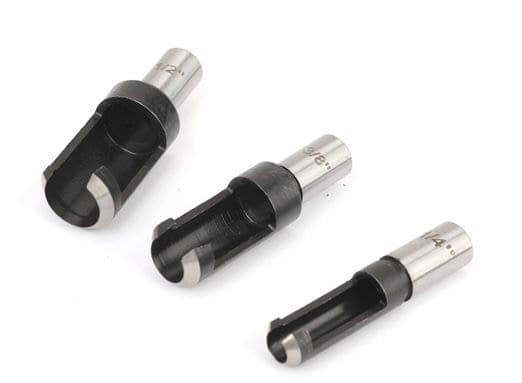 Mastercraft Plug Cutter Set, 3-Piece