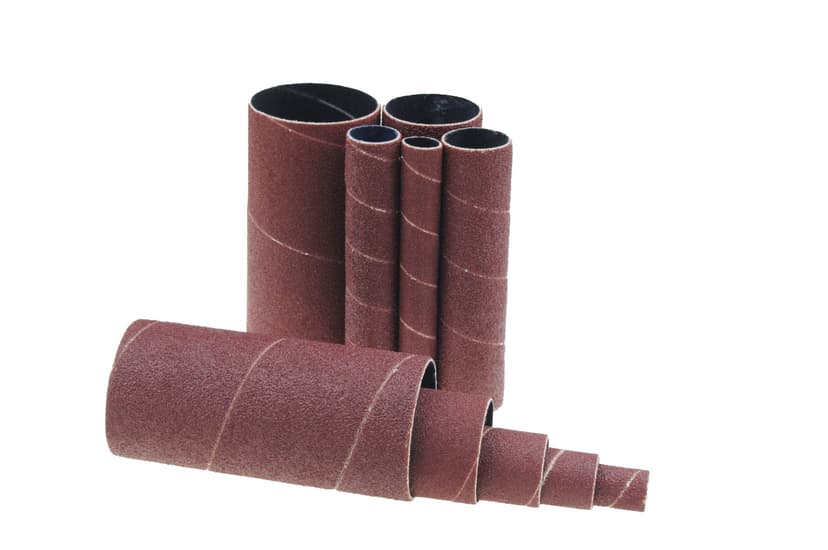MAXIMUM Spindle Sanding Sleeve Set for Wood/Metal/Fiberglass, 10-pk, Various Grits