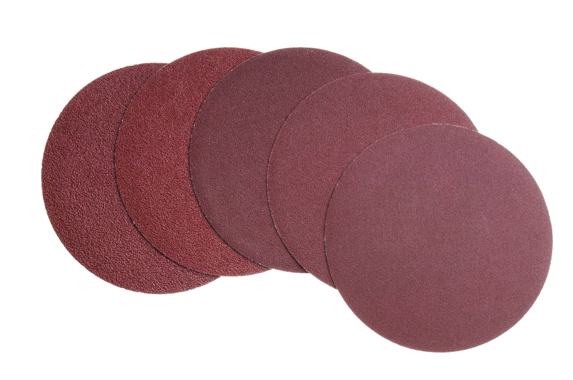Mastercraft 6-in Hook & Loop Sanding Disc Set for Wood/Metal/Fiberglass, 5-pk, Various Grits