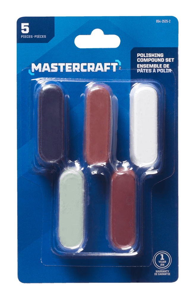 Mastercraft Polishing Chemical Compound Set, 5-pk