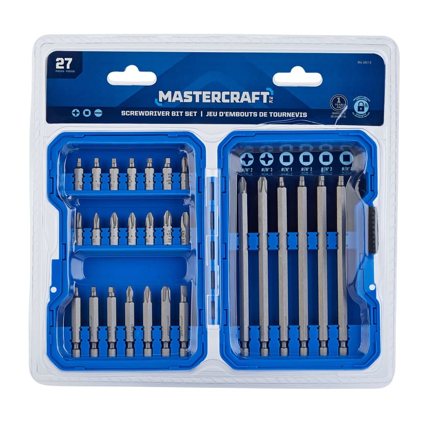 Mastercraft Screwbit Set, 27-pc