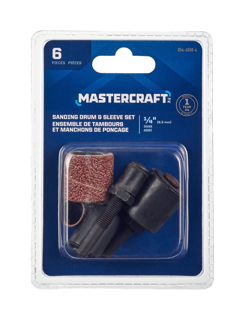 Mastercraft Drum and Sleeve Set, 6-Pc
