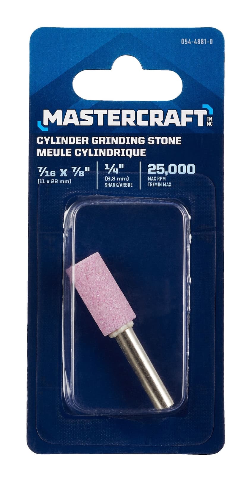 Mastercraft Grinding Stone, Coarse Cylindrical