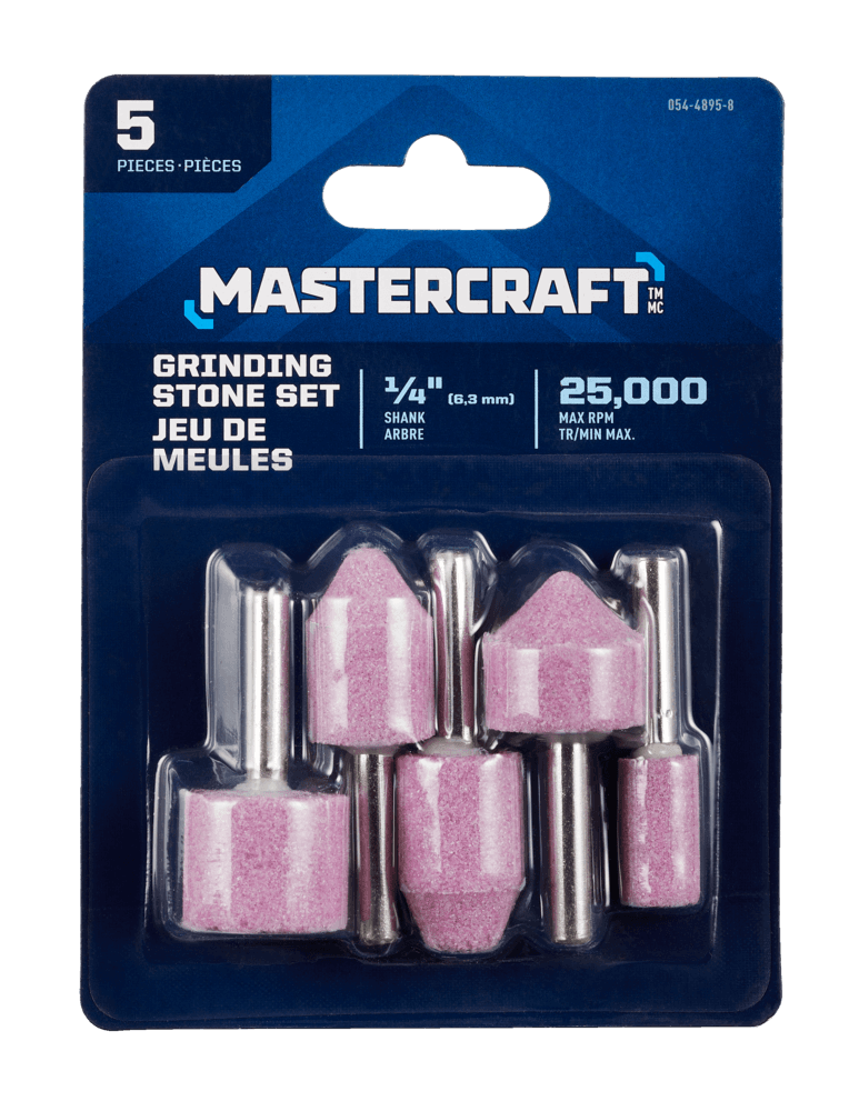 Mastercraft Grinding Stone Set, 5-Pk