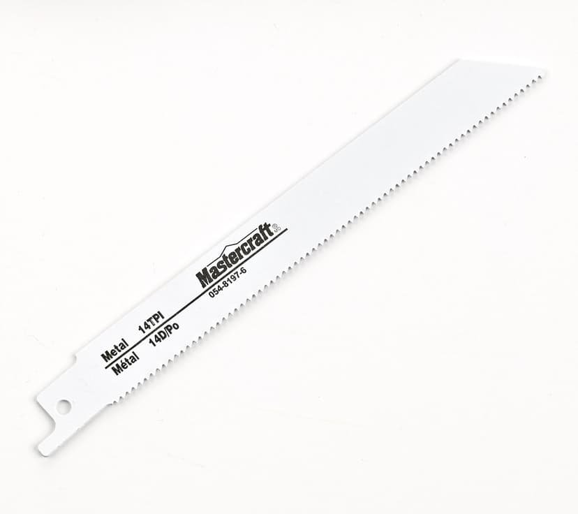Mastercraft 6-in Metal Reciprocating Saw Blade for Metal