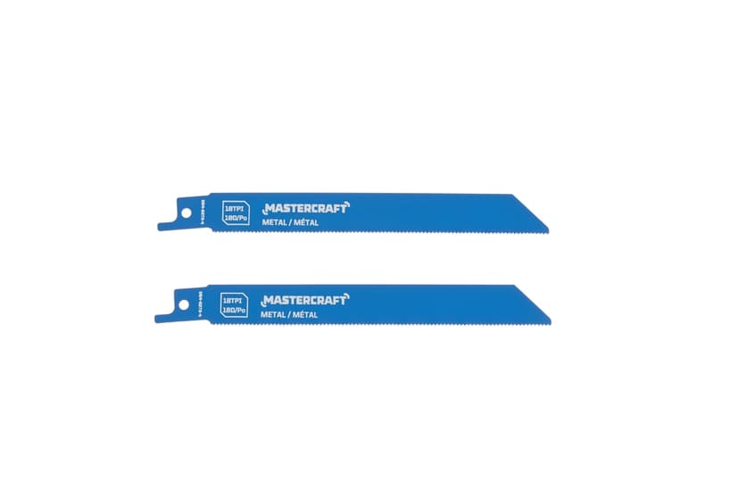 Mastercraft Reciprocating Saw Blade, 6-in, 18-TPI