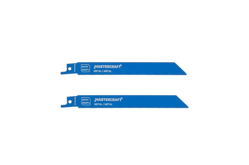 Mastercraft Reciprocating Saw Blade, 6-in, 24-TPI