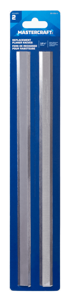 Mastercraft 12-1/2-in Replacement Planer Blades, Compatible w/55-5503 & 55-5504, 2-pk