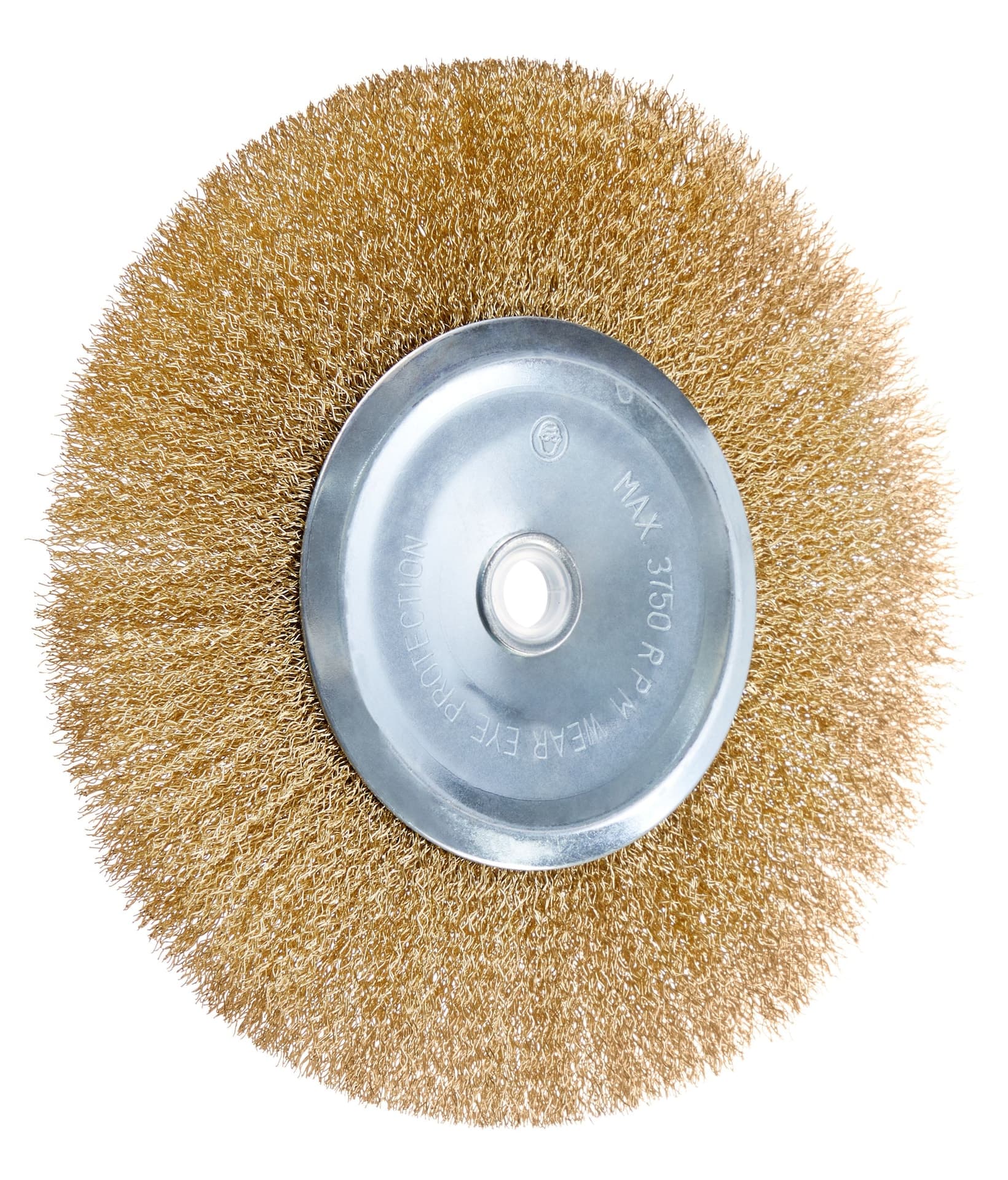 Mastercraft 8-in Crimped Steel Coarse Wire Wheel Brush, 5/8-in Arbor