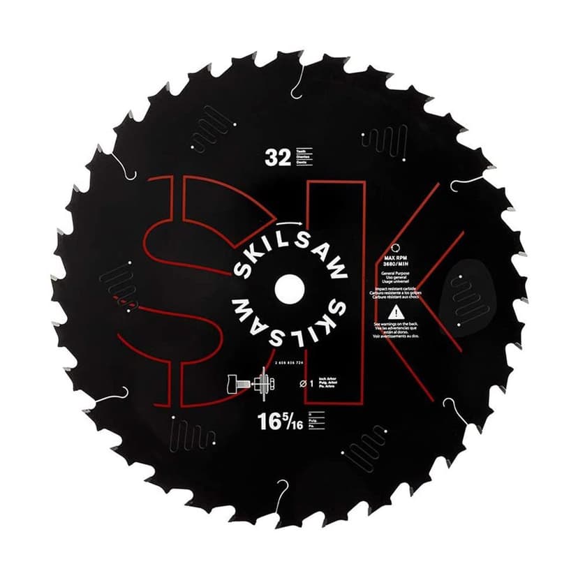 SKILSAW SPT1000 16-5/16-in 32T Carbide Tipped Circular Saw Blade for Wood