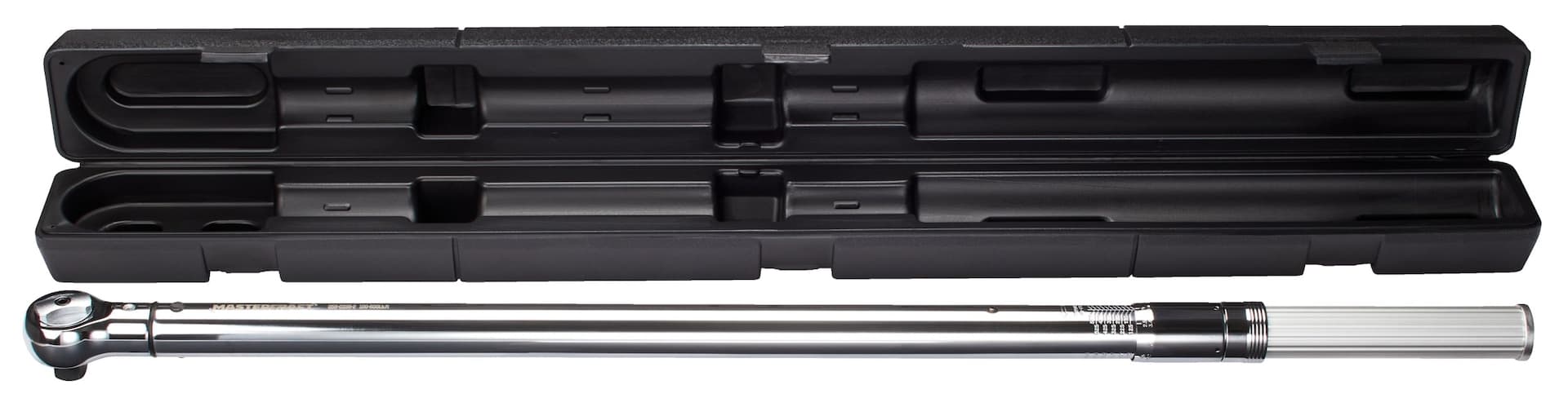 Mastercraft 3/4-in Bi-Directional Drive Torque Wrench, 100 ft.lbs-600 ft. lbs