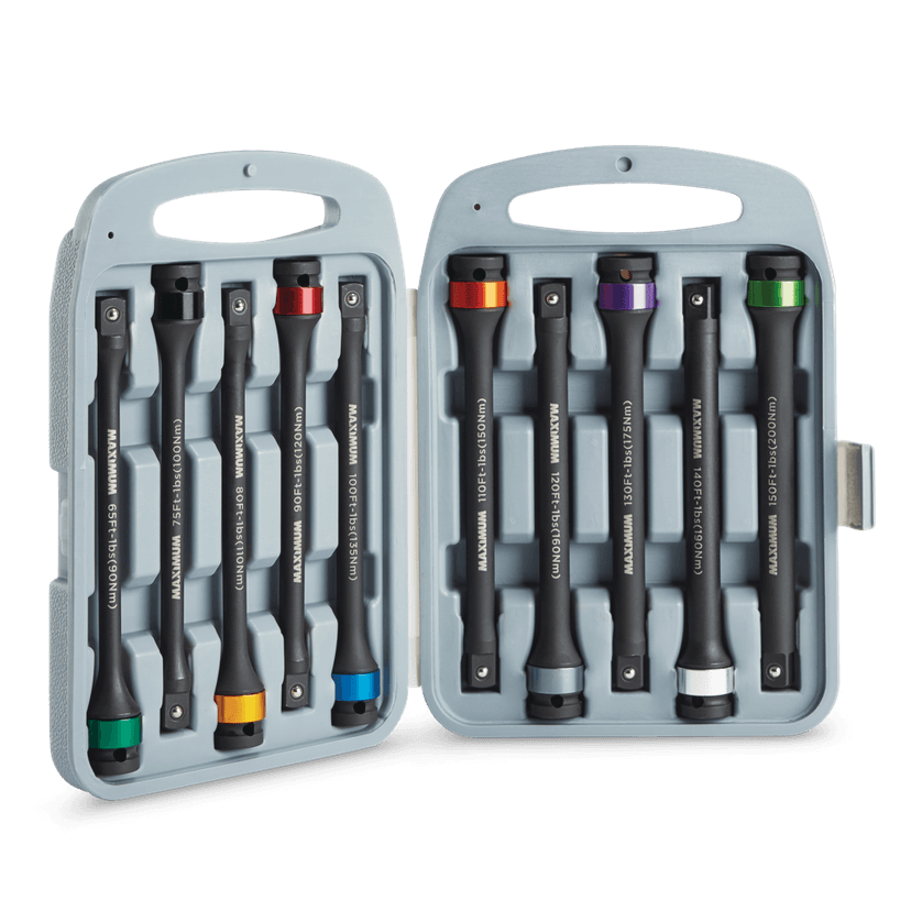 MAXIMUM Impact Torque Extension Sticks, 10-pc