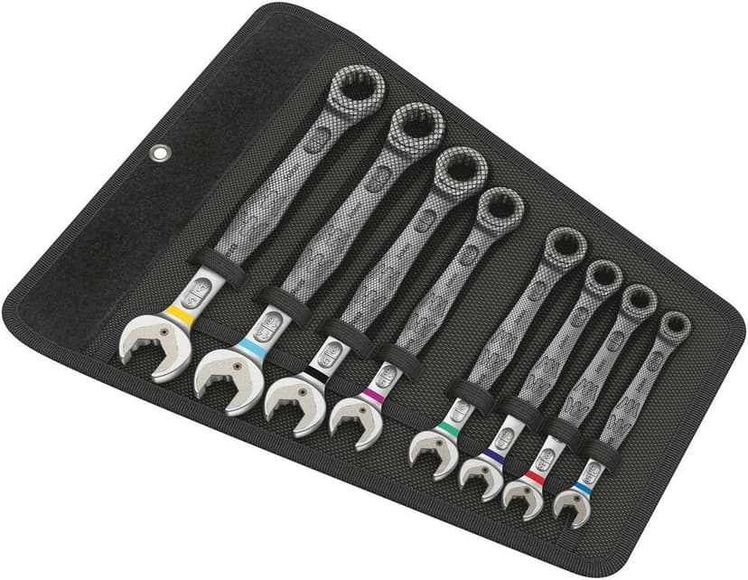 Wera Joker Ratcheting Wrench Set, SAE, 8-pc