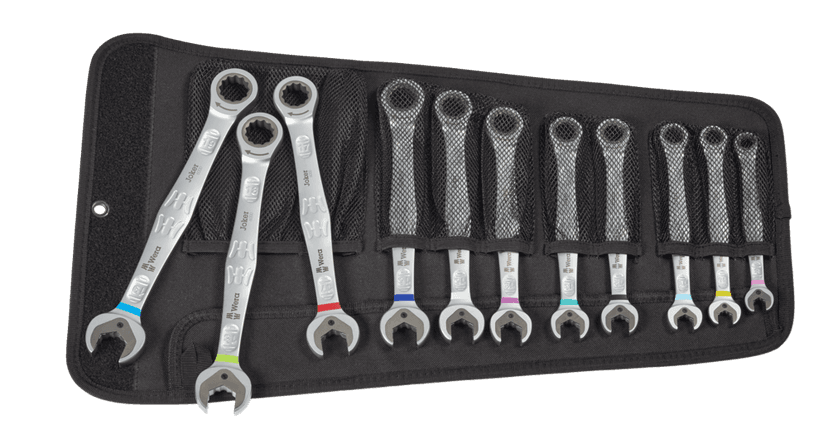 Wera Joker Ratcheting Wrench Set, Metric, 11-pc