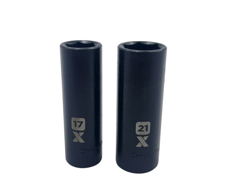 MAXIMUM 1/2-in Drive Professional Grade Impact Sockets Set, 22-pc, Metric