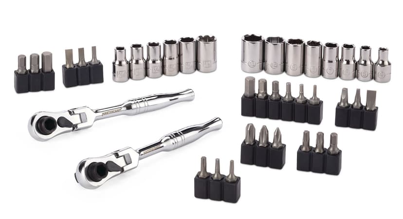 Mastercraft 39 Piece 1/4" Micro Ratchet/Driver Set