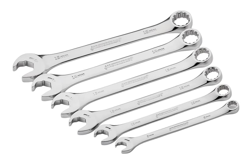 Mastercraft Multi-Fit Combination Wrench Set, Metric, 6-Piece