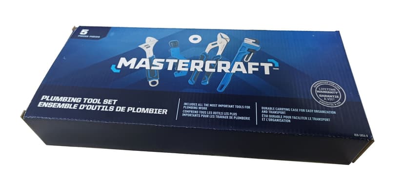 Mastercraft Plumbing Set, 5-Piece