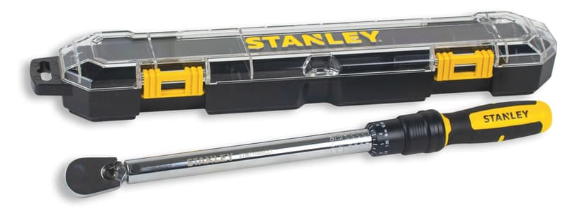 Stanley Professional Grade 3/8-in Drive, Micro-Adjust Torque Wrench, 20-100 ft-lbs
