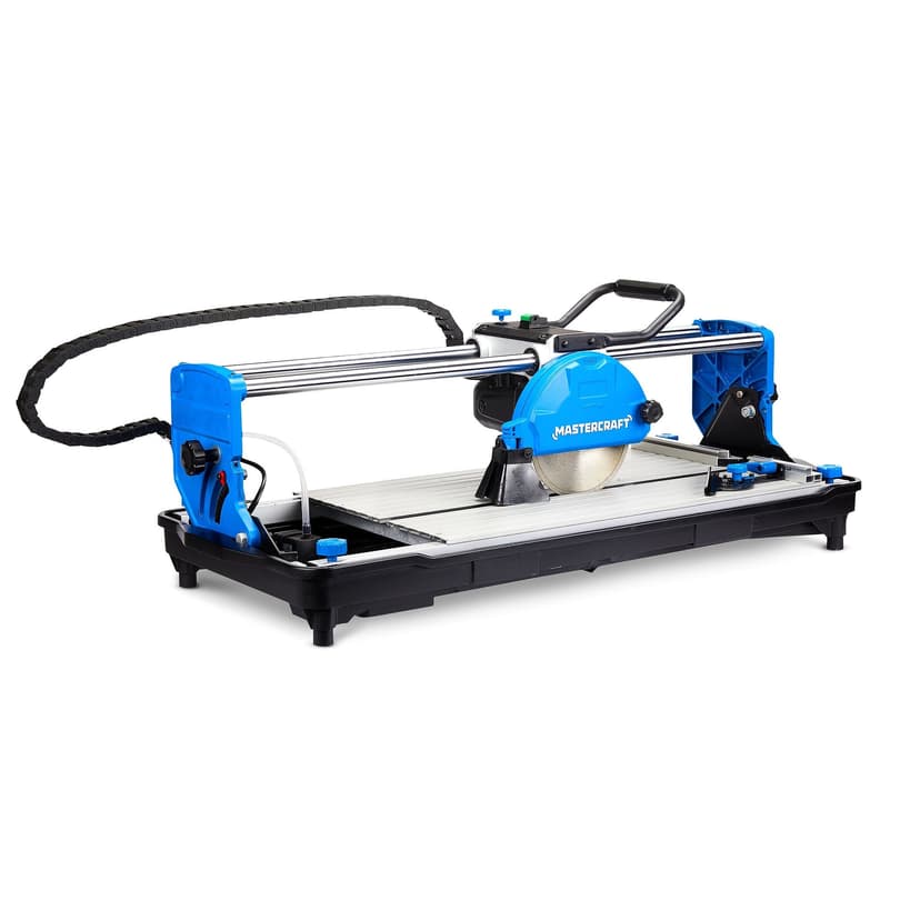 Mastercraft Sliding Wet Tile Saw, 7-in