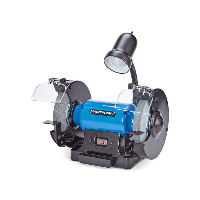 Mastercraft 4.8A Bench Grinder, 8-in