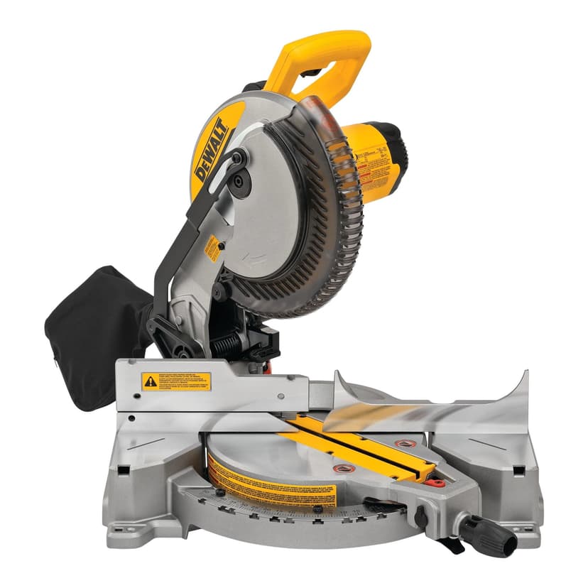 DEWALT DWS713 15 Amp Single-Bevel Compound Mitre Saw, 10-in