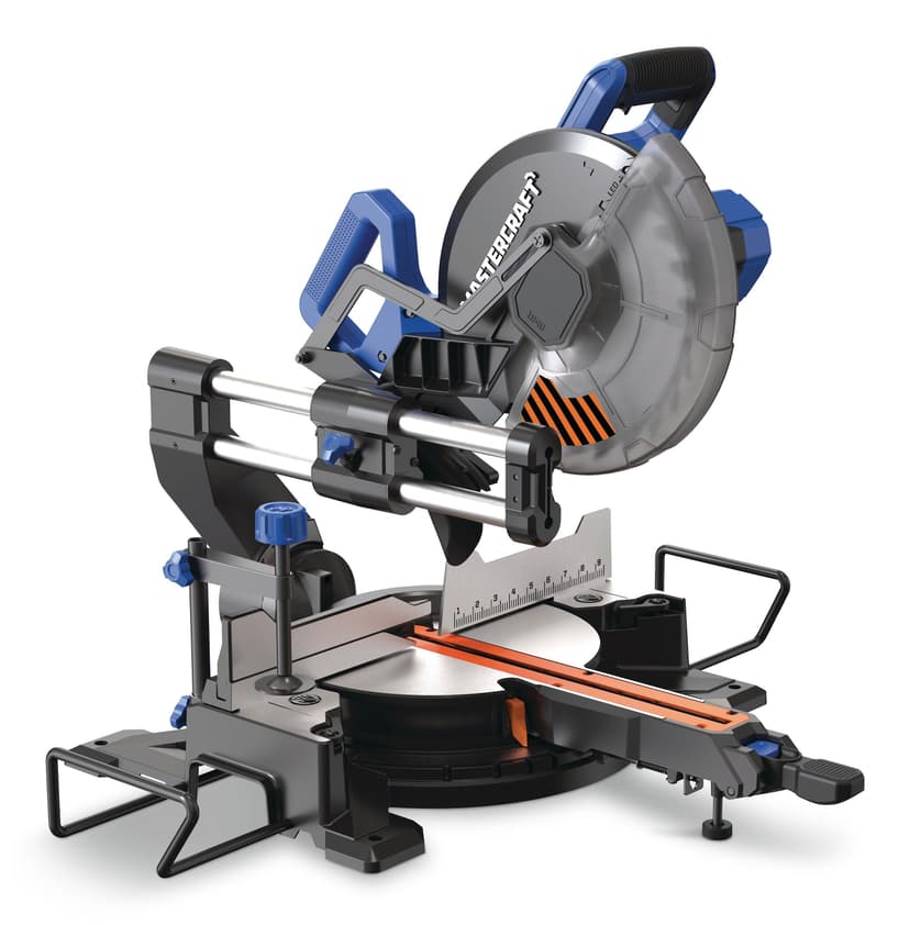 Mastercraft 15 Amp Sliding Compound Mitre Saw, 10-in