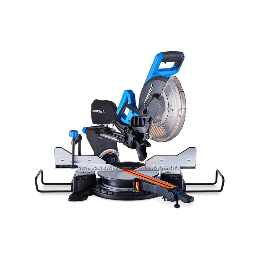 Mastercraft Dual Bevel Sliding Mitre Saw, 10-in