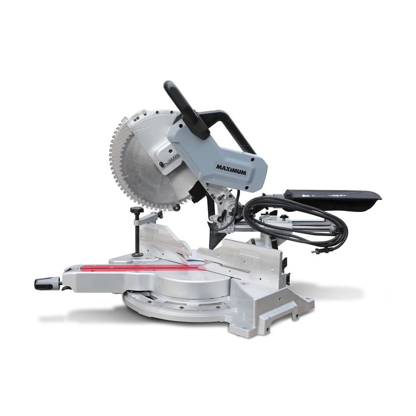MAXIMUM 15 Amp Dual-Bevel Sliding Compound Mitre Saw, 12-in