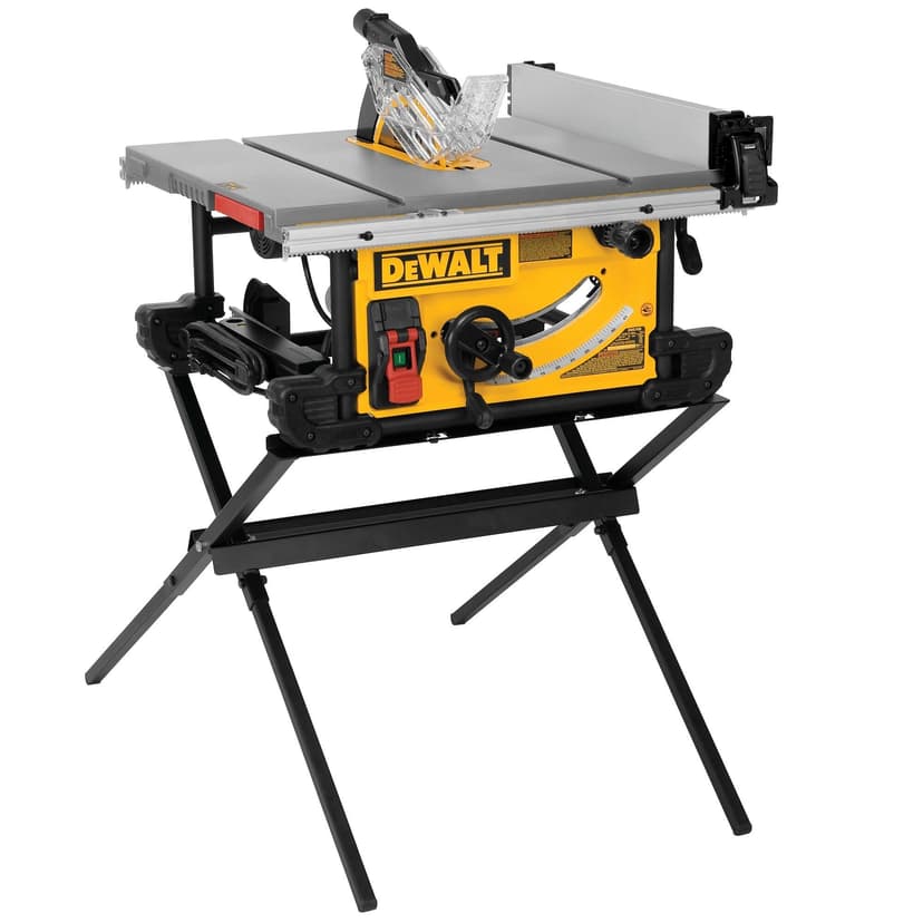 DEWALT DWE7491X 10-in Jobsite Table Saw with Stand