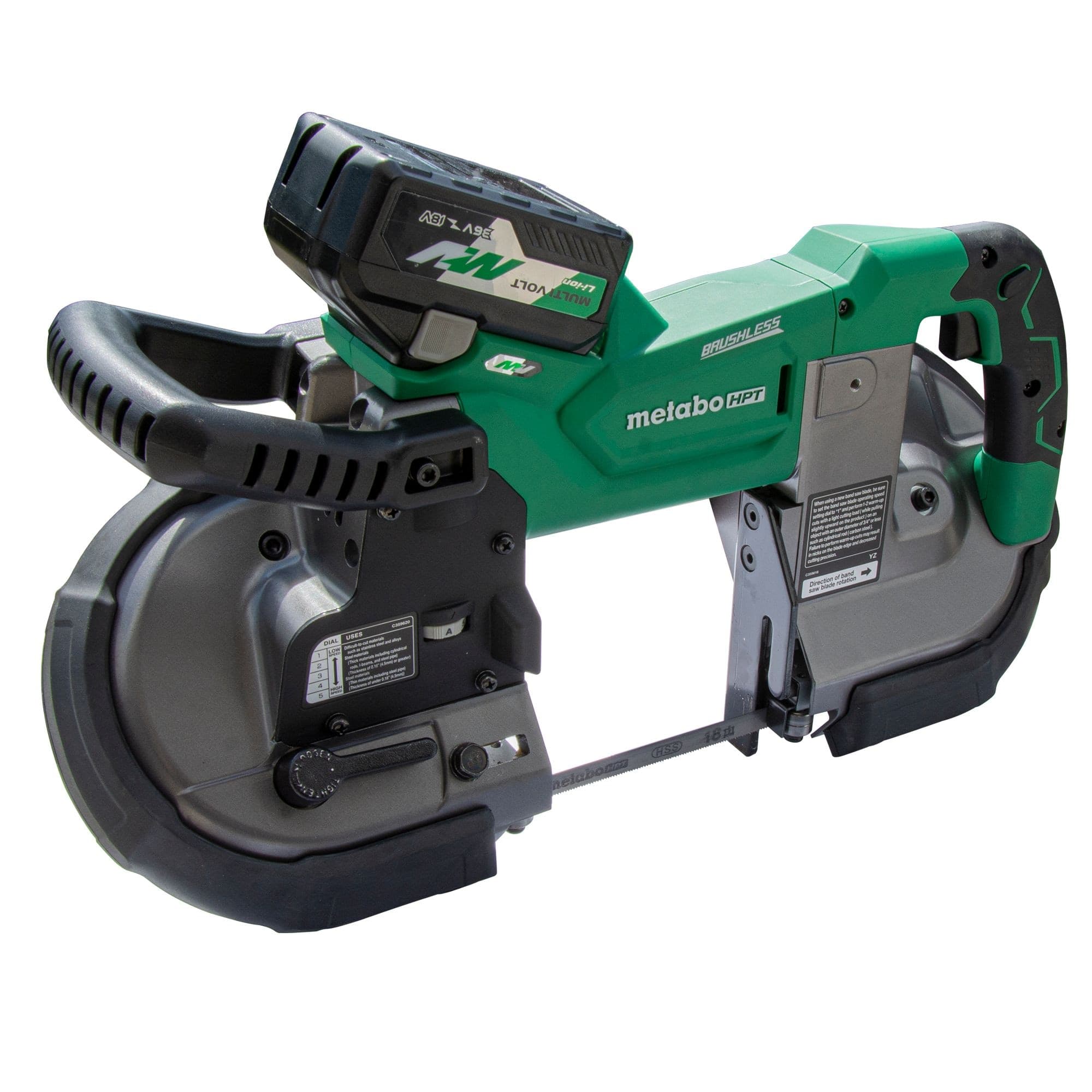 Metabo HPT 36V MV Brushless Deep Cut Band Saw