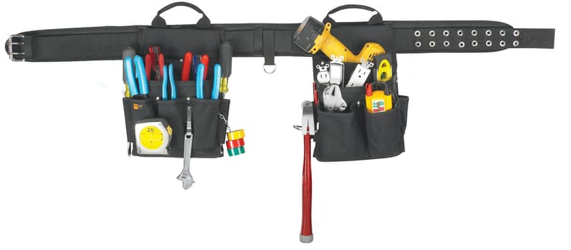 Kuny's Electrical Combo Adjustable Tool Belt w/ 20 Pockets