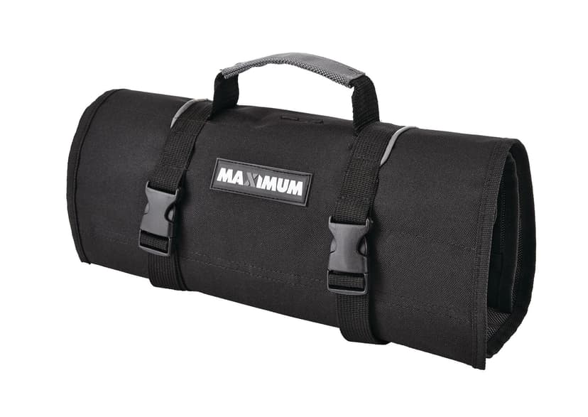 MAXIMUM Tool Roll Pouch w/ Buckles 32 Pockets, 6x15-in