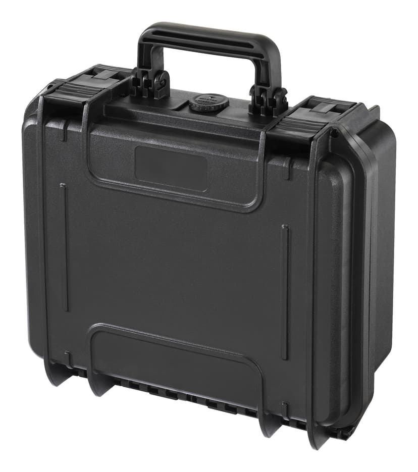 MAXIMUM Portable IP67 Waterproof Storage Case with Foam Layers, Small, Black