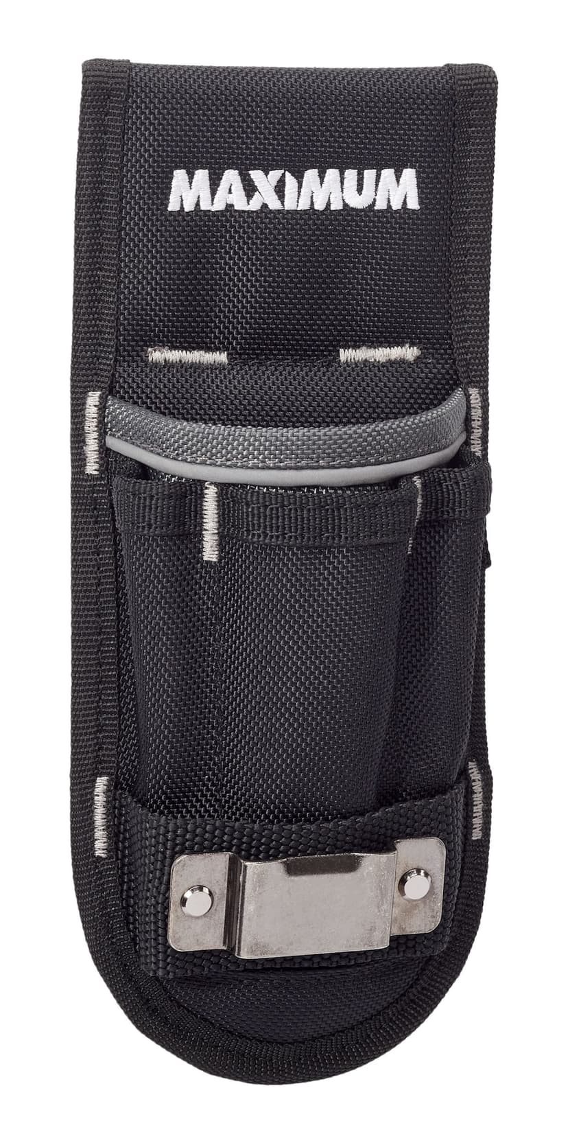 MAXIMUM Heavy Duty Utility Knife and Pliers Holder with Reflective Trim, 6 Pockets