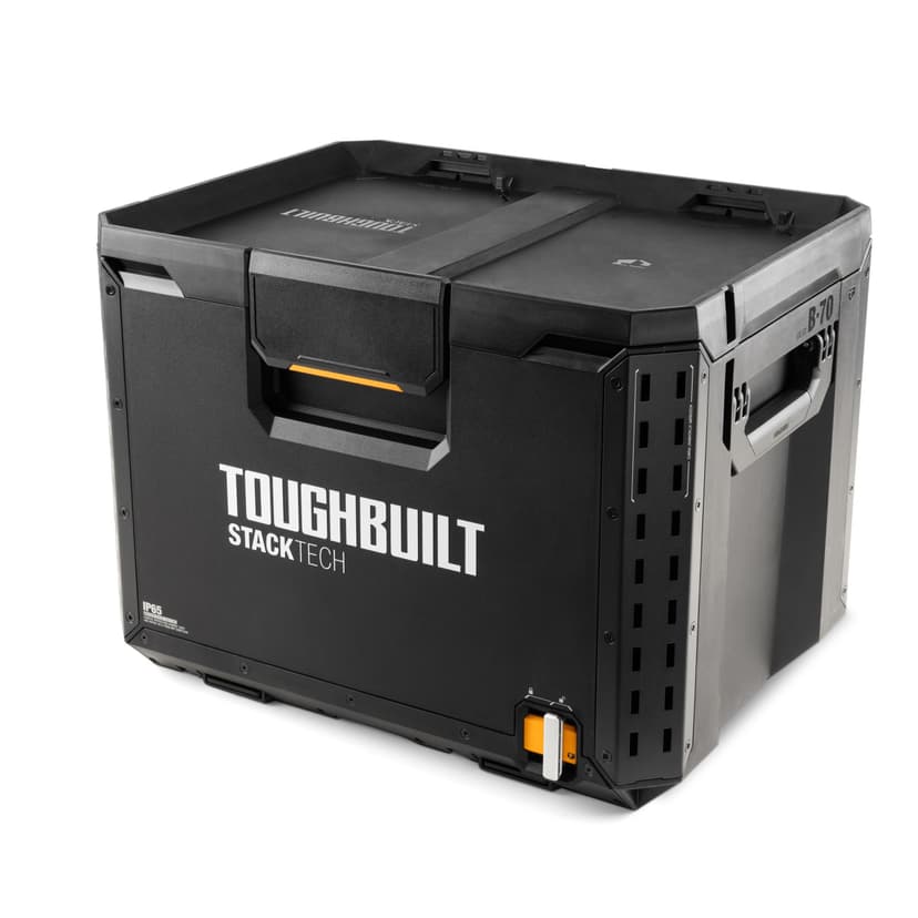 ToughBuilt StackTech XL Tool Box with Auto-Locking Mechanism