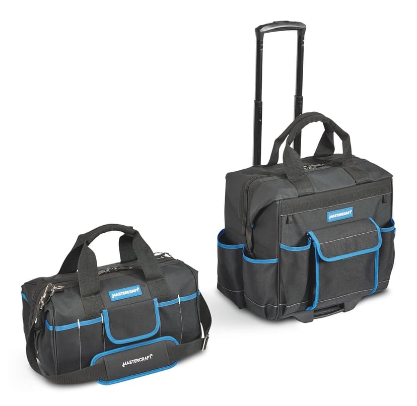 Mastercraft 2-Piece Tool Bag Combo, 15-in