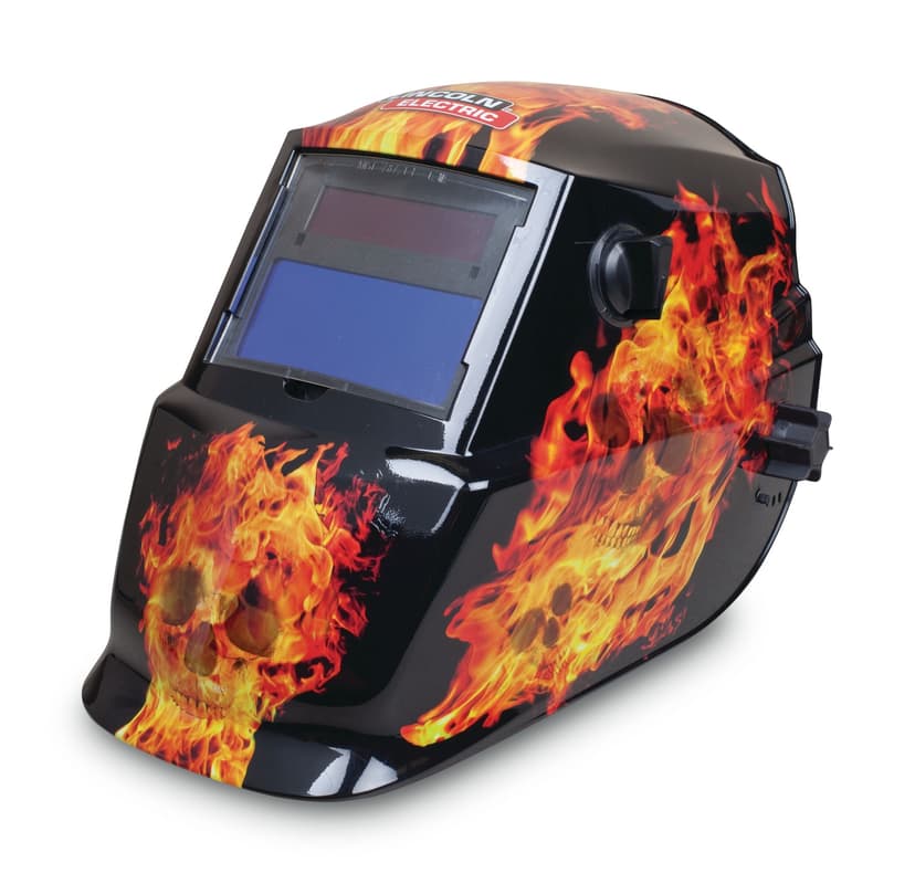 Lincoln Electric Auto-darkening Welding Helmet. Variable Shades #9-13, Darkfire