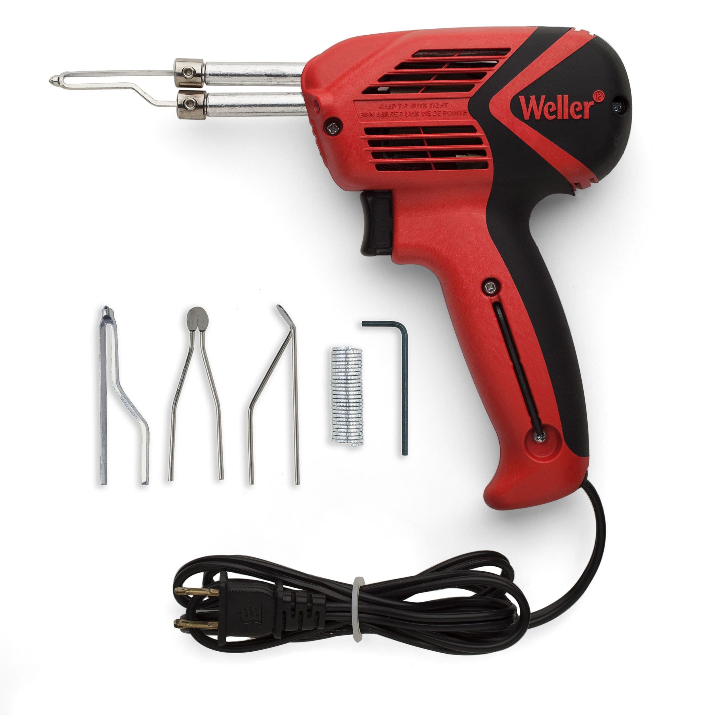 Weller 9400PKS 140W/100W Soldering Gun Kit with LED Lighting, 120V Dual Heat