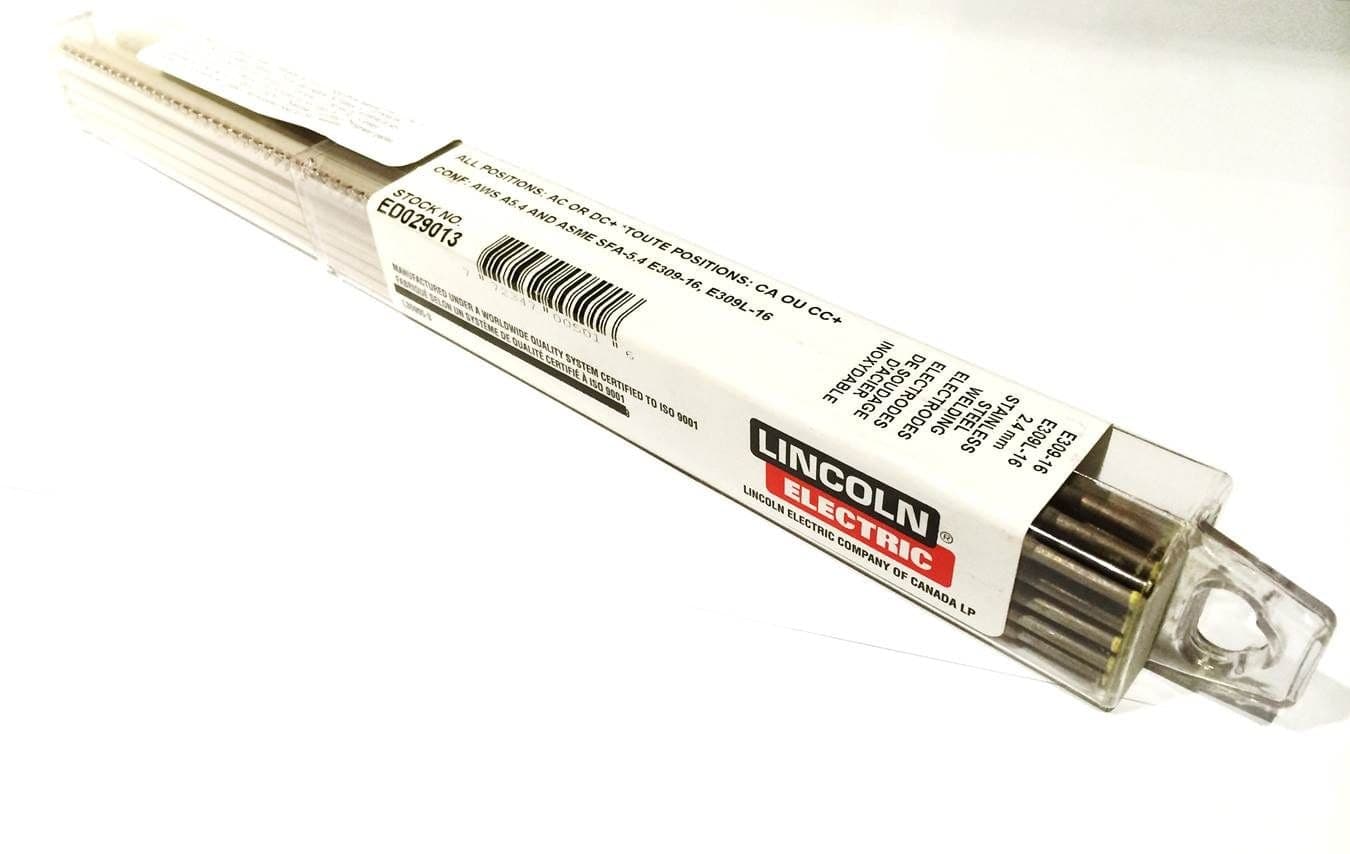 Lincoln Electric E309/309L Stainless Steel Welding Stick Electrode, 3/32 x 12-in