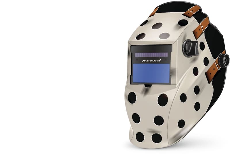 Mastercraft Auto-darkening Welding Helmet, Variable Shade #9-13, Goalie