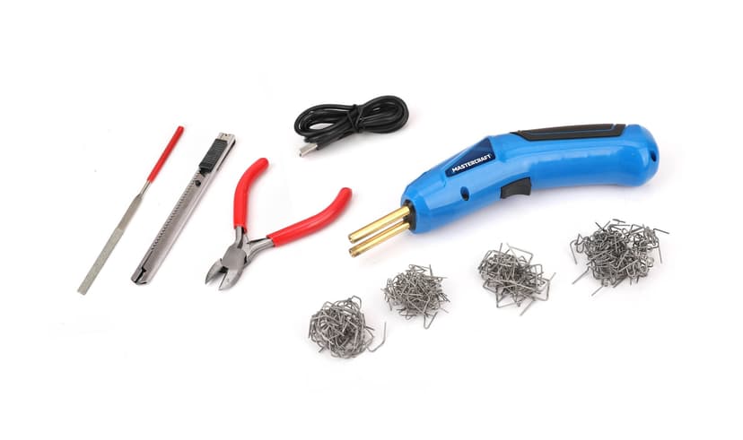 Mastercraft 3.6V Cordless Plastic Stapler Kit, 200-pk