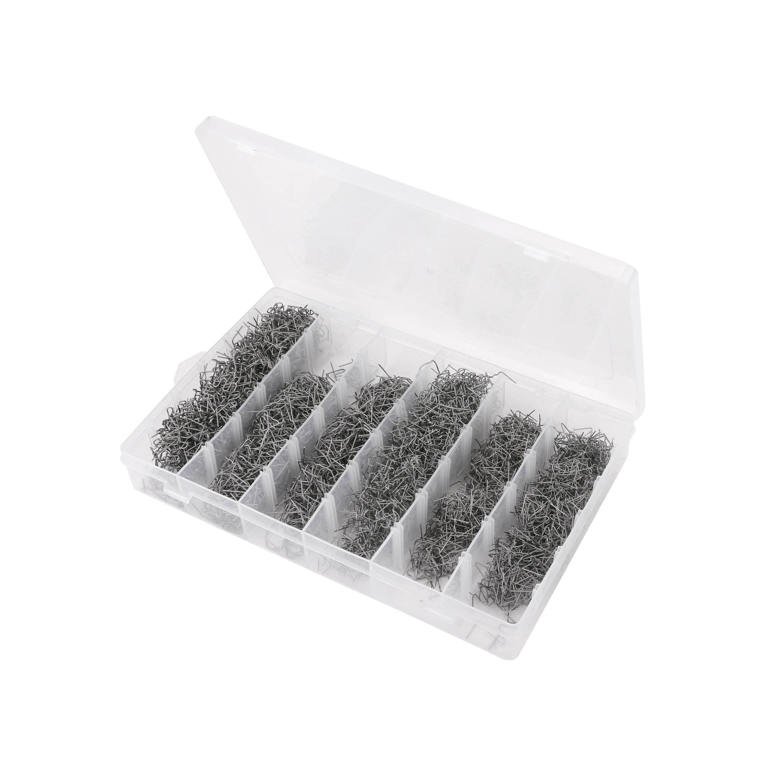 Mastercraft Stainless Steel Staples, Fits Cordless Plastic Welder, 3000-pk