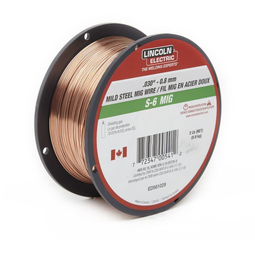 Lincoln Electric SuperArc® L-56® MIG Welding Wire, .030-in, 2-lb
