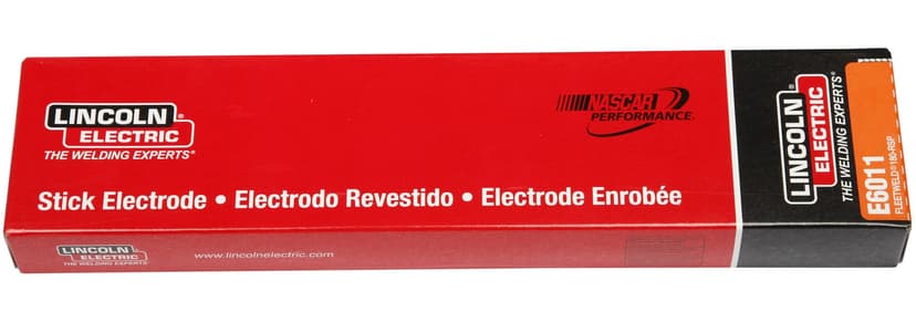 Lincoln Electric E6011 Electrode Welding Rod, 5-lb, 1/8-in