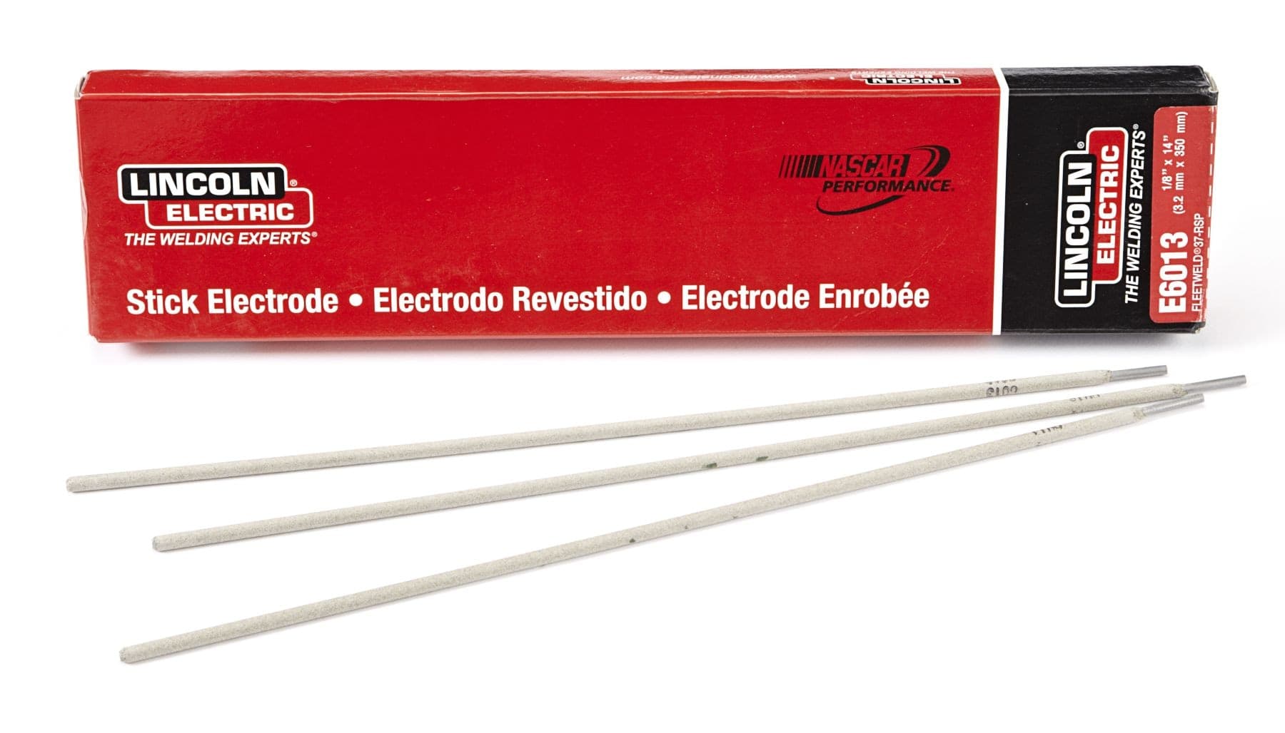 Lincoln Electric E6013 Fleetweld Welding Stick Electrode, 2-kg, 1/8 x 14-in, 20-Pk