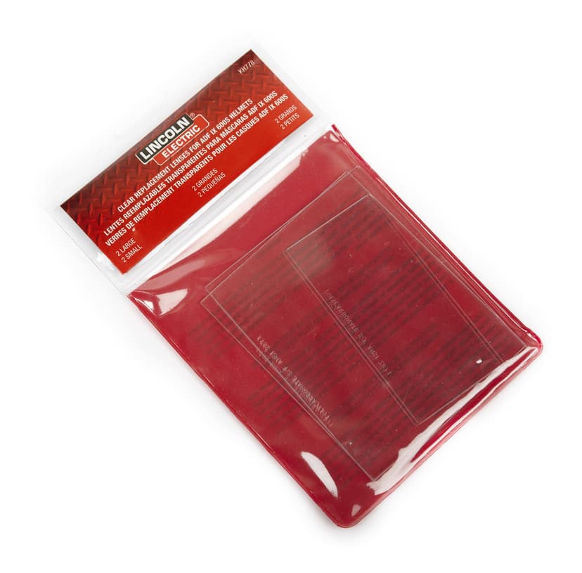 Lincoln Electric Shade 9 Replacement Welding Mask Lenses, 4-pk