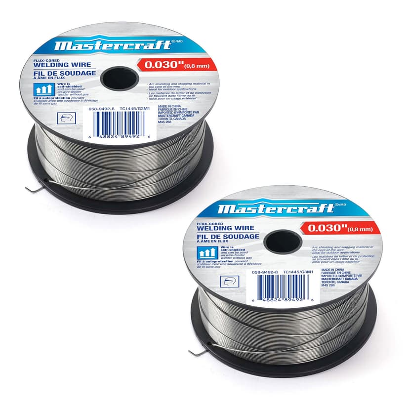 Mastercraft Flux-Cored Gasless Welding Wire, .30", 4-lb
